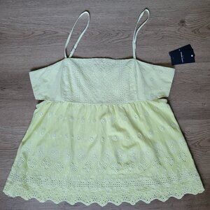 Lucky Brand Eyelet Romantic Tank